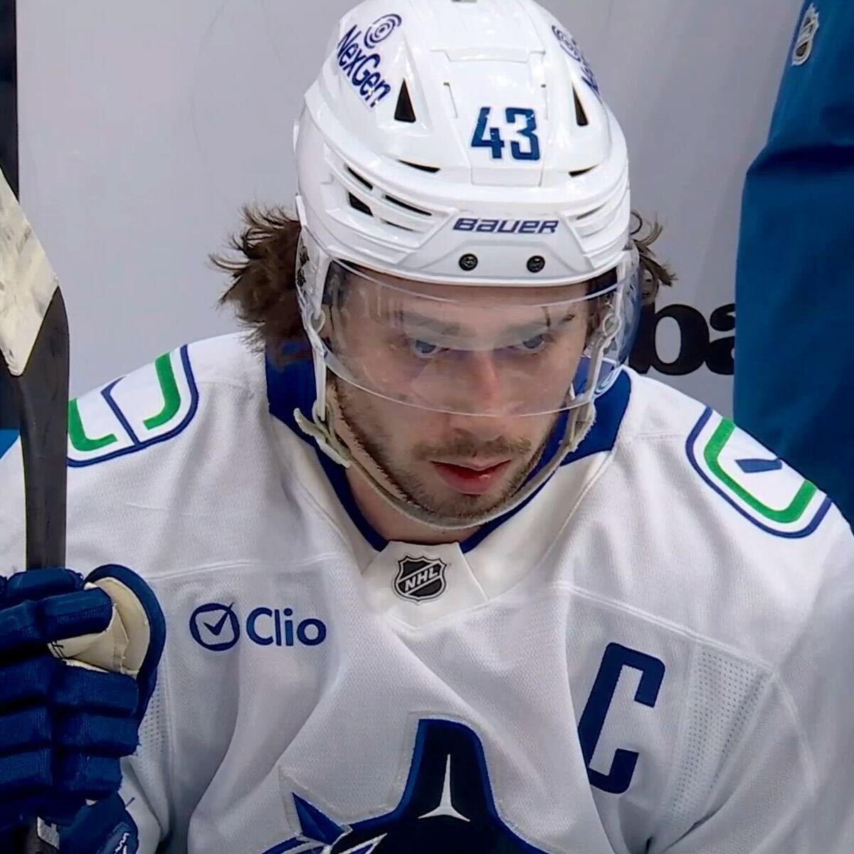 We asked Quinn Hughes what was going through his brain when he looks like he’s “seeing ghosts”, here’s what he had to say. – The Morning Skate